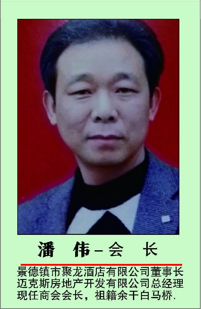 潘伟——商会会长